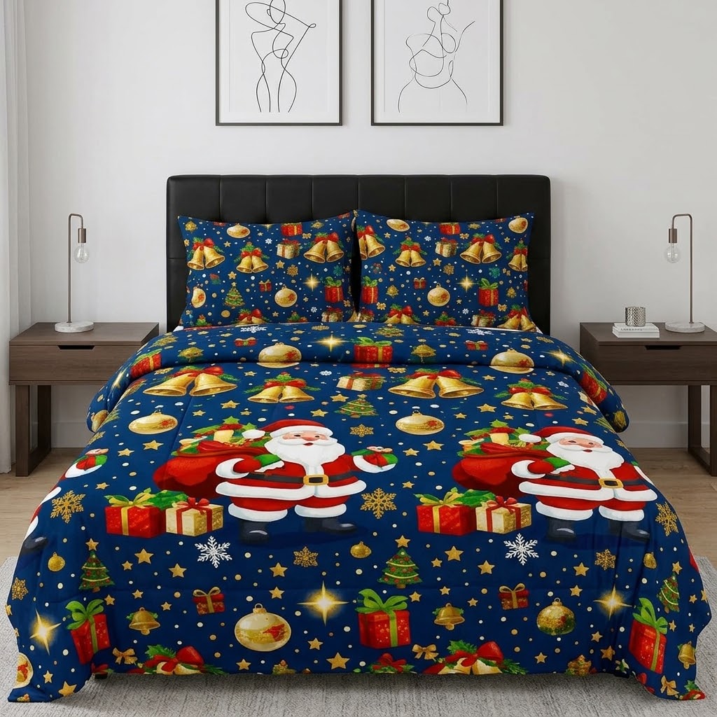 Sabanas Navideñas para cama