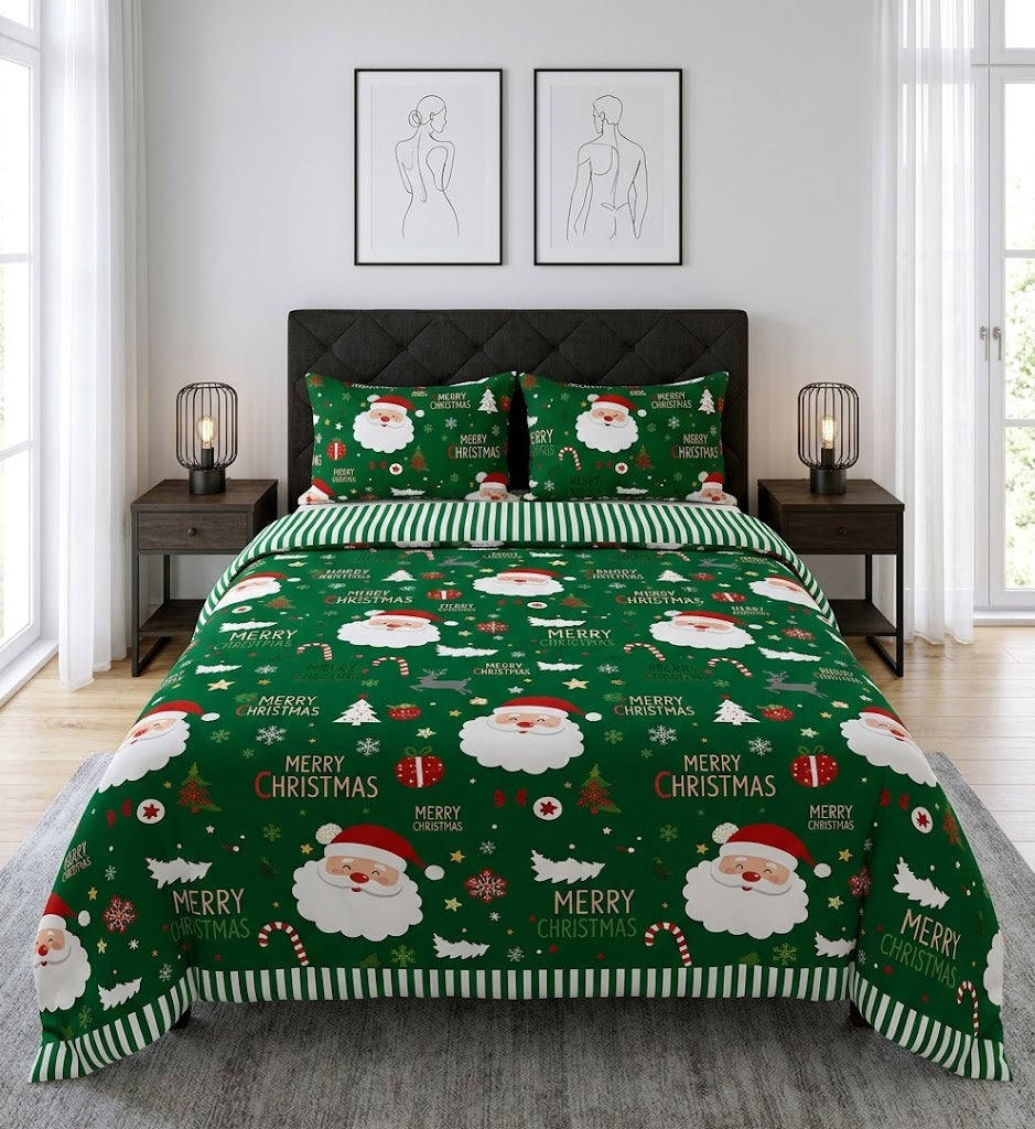 Sabanas Navideñas para cama