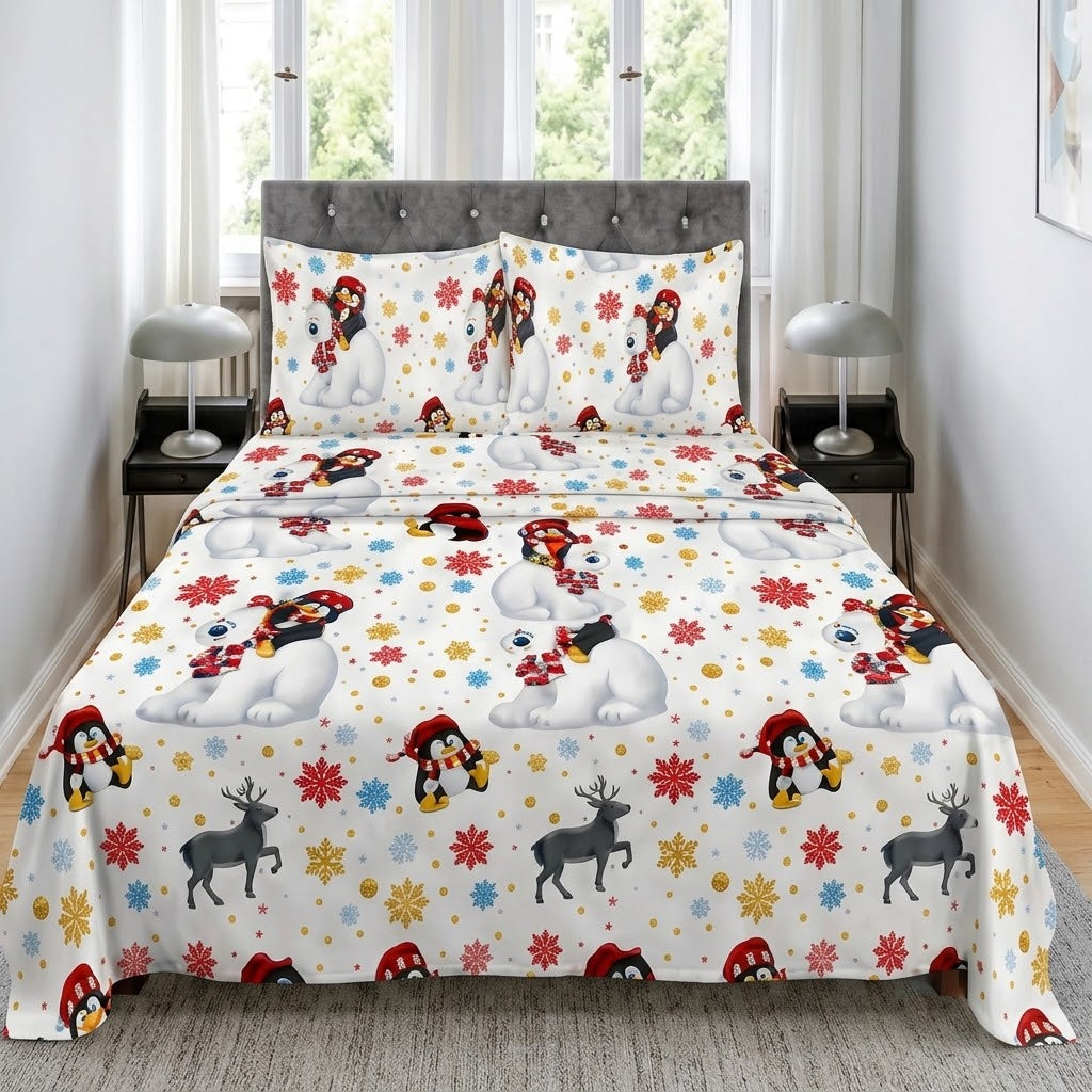 Sabanas Navideñas para cama